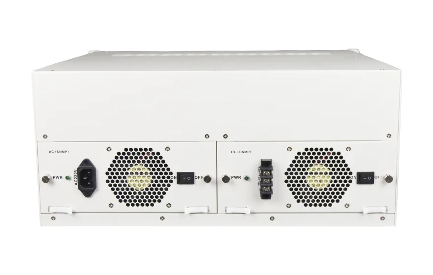 4U网管型32个光方向百兆光纤收发器机框
