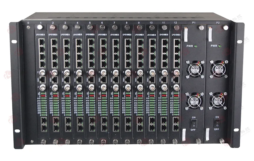 E1 PCM 复用集中式机框(4U/6U)