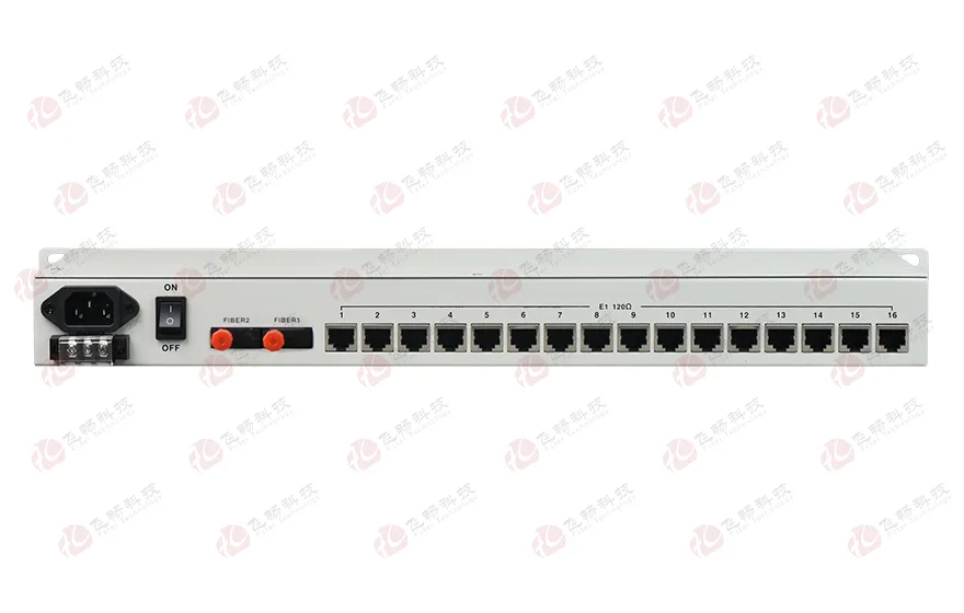 16E1+3FE+1FX 1+1光备份 PDH光端机