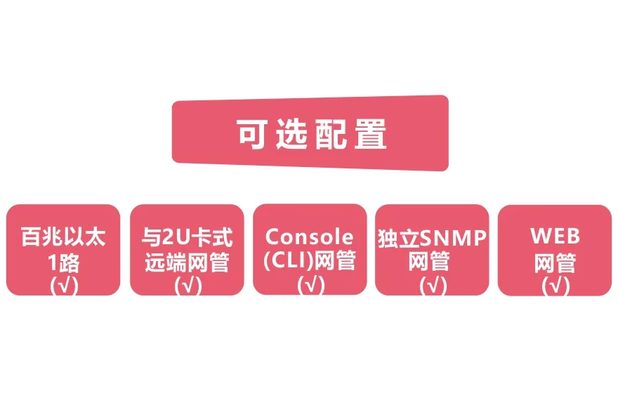 网管型 工业级1光1电百兆光纤收发器