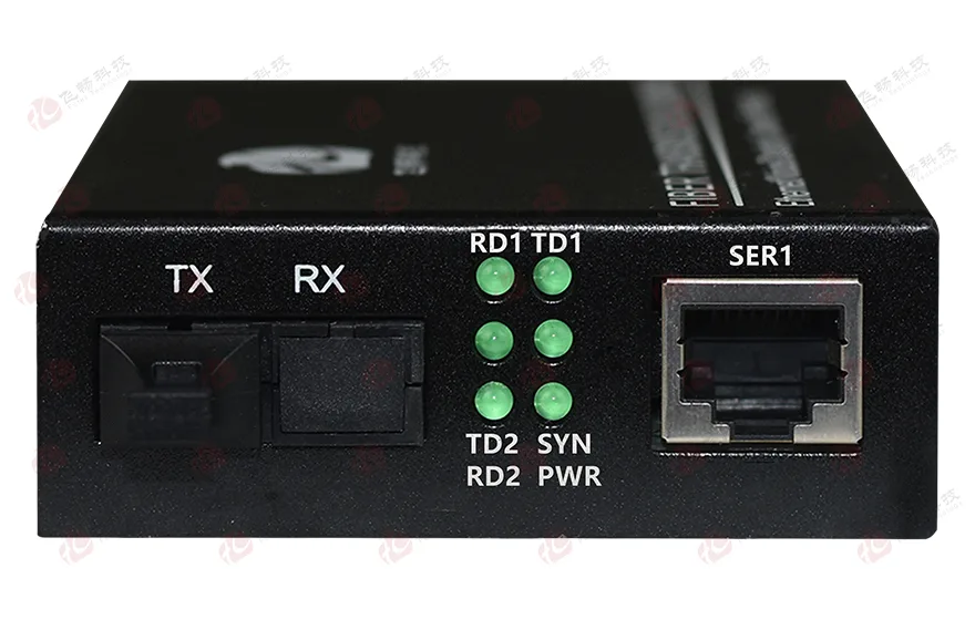 袖珍型2路RS232/422/485光猫