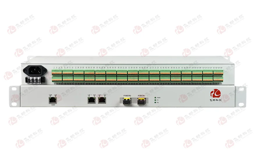 汇聚型128路开关量转以太网 光端机