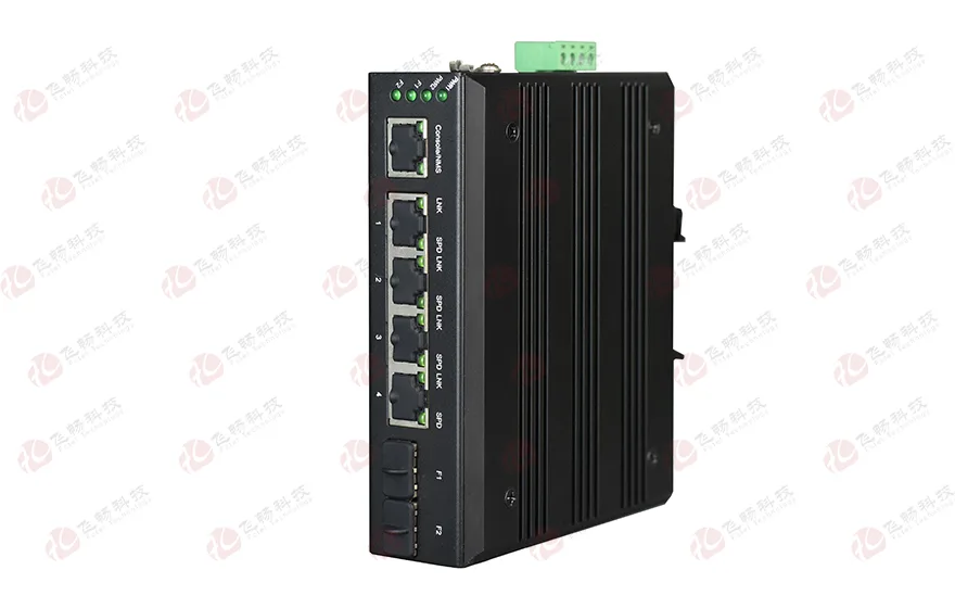 网管型 工业级4路千兆电 物理隔离收发器