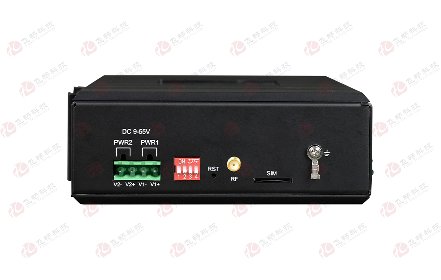 飞畅科技-工业轨式32路DI/DO/AI/AO 转网络/4G/Lora     远程测控终端