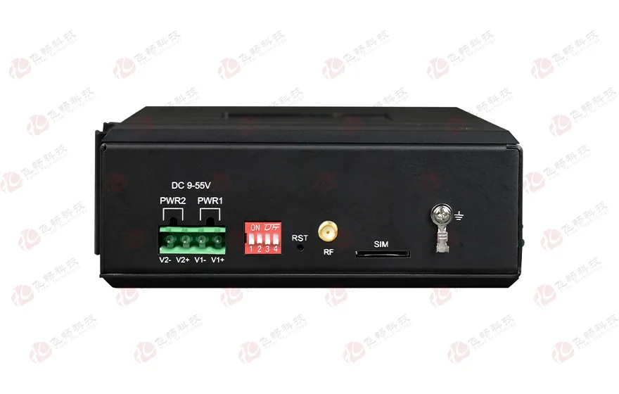 工业轨式32路DI/DO/AI/AO 转网络/4G/Lora     远程测控终端