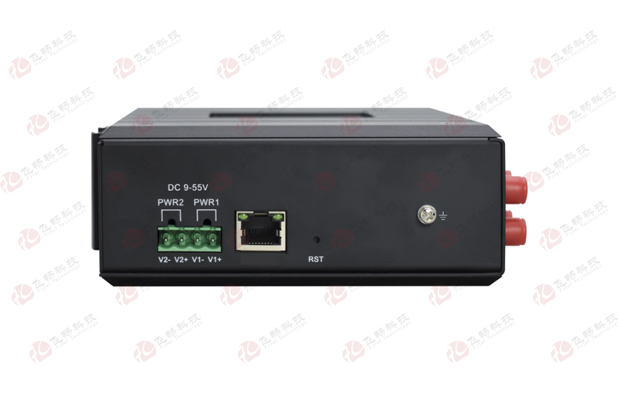 飞畅科技-工业轨式 1-8个光方向 光纤汇聚型 1-2路RS485光端机