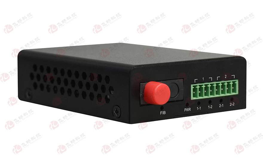 飞畅科技-单路数据（RS232/422/485）袖珍型 光猫