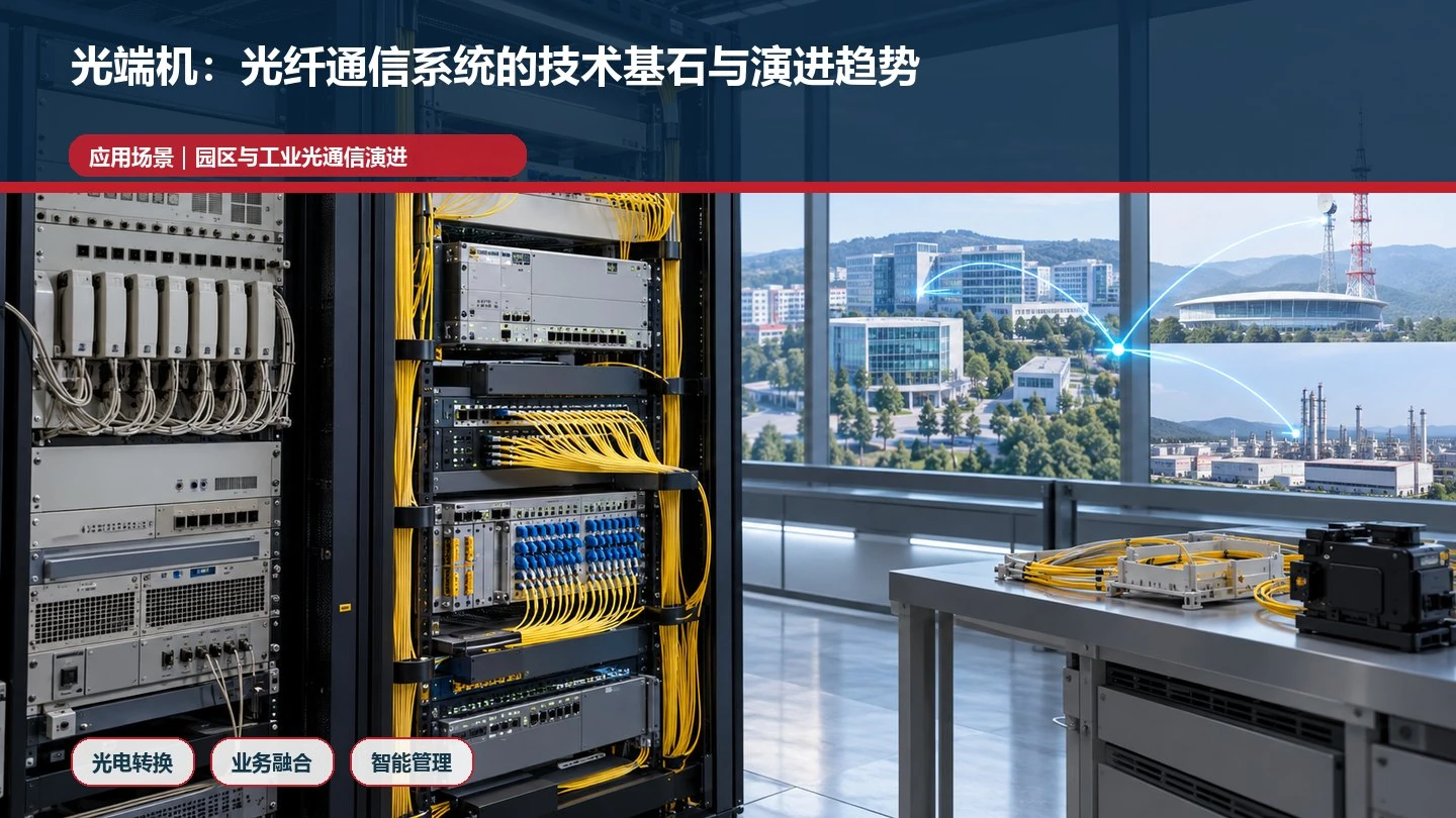 光端机：光纤通信系统的技术基石与演进趋势