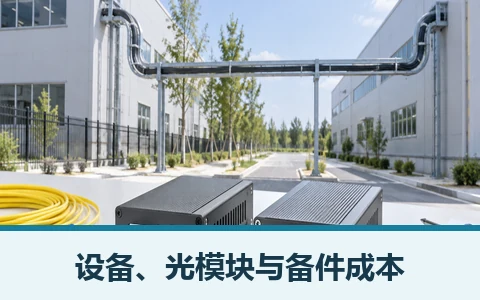 千兆光纤收发器现场连接与选型示意图