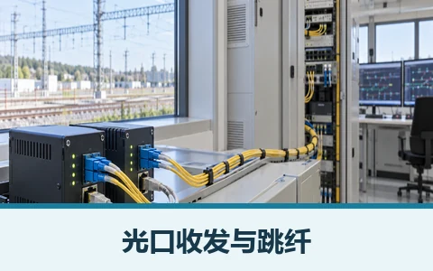 光端机现场连接与选型示意图