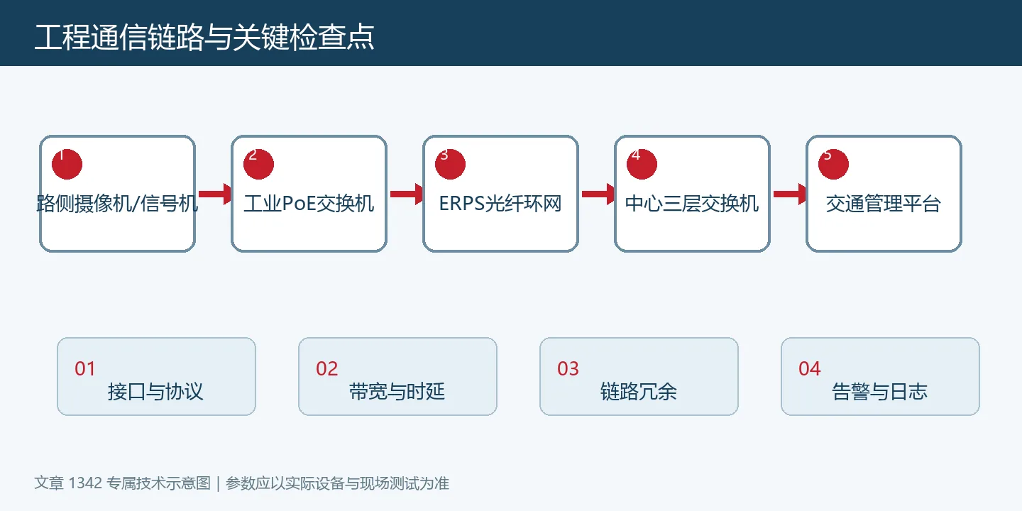 智慧交通通信网络怎么建:从路侧接入到中心平台的工程指南通信拓扑与检查点